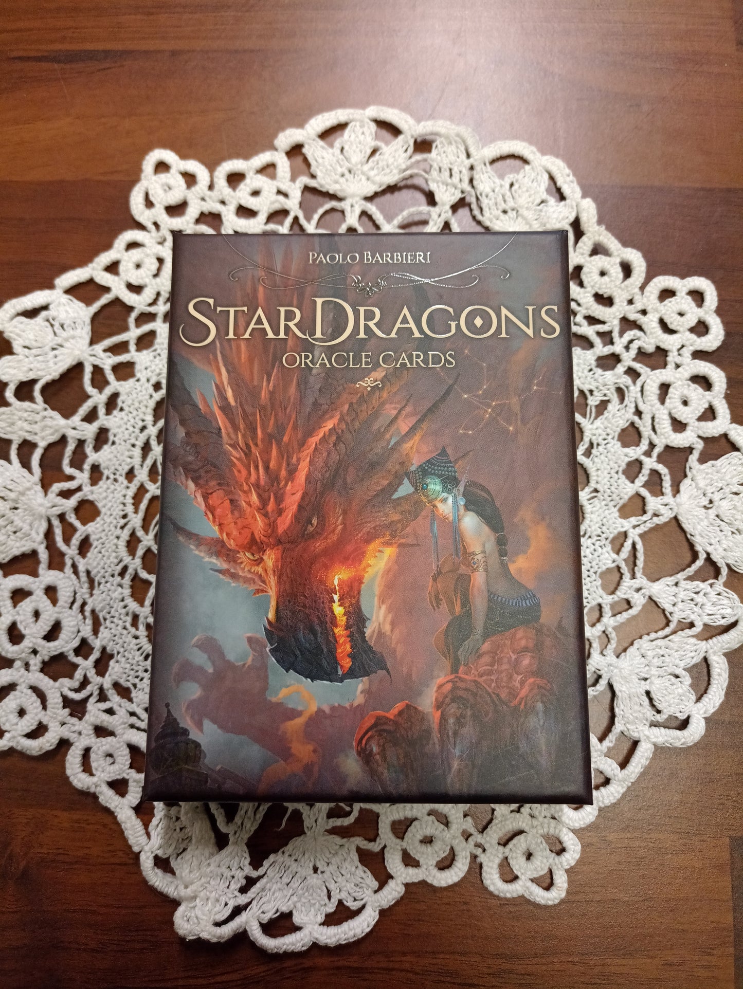 *SECONDHAND* Star Dragons Oracle Cards -oraakkelikortit