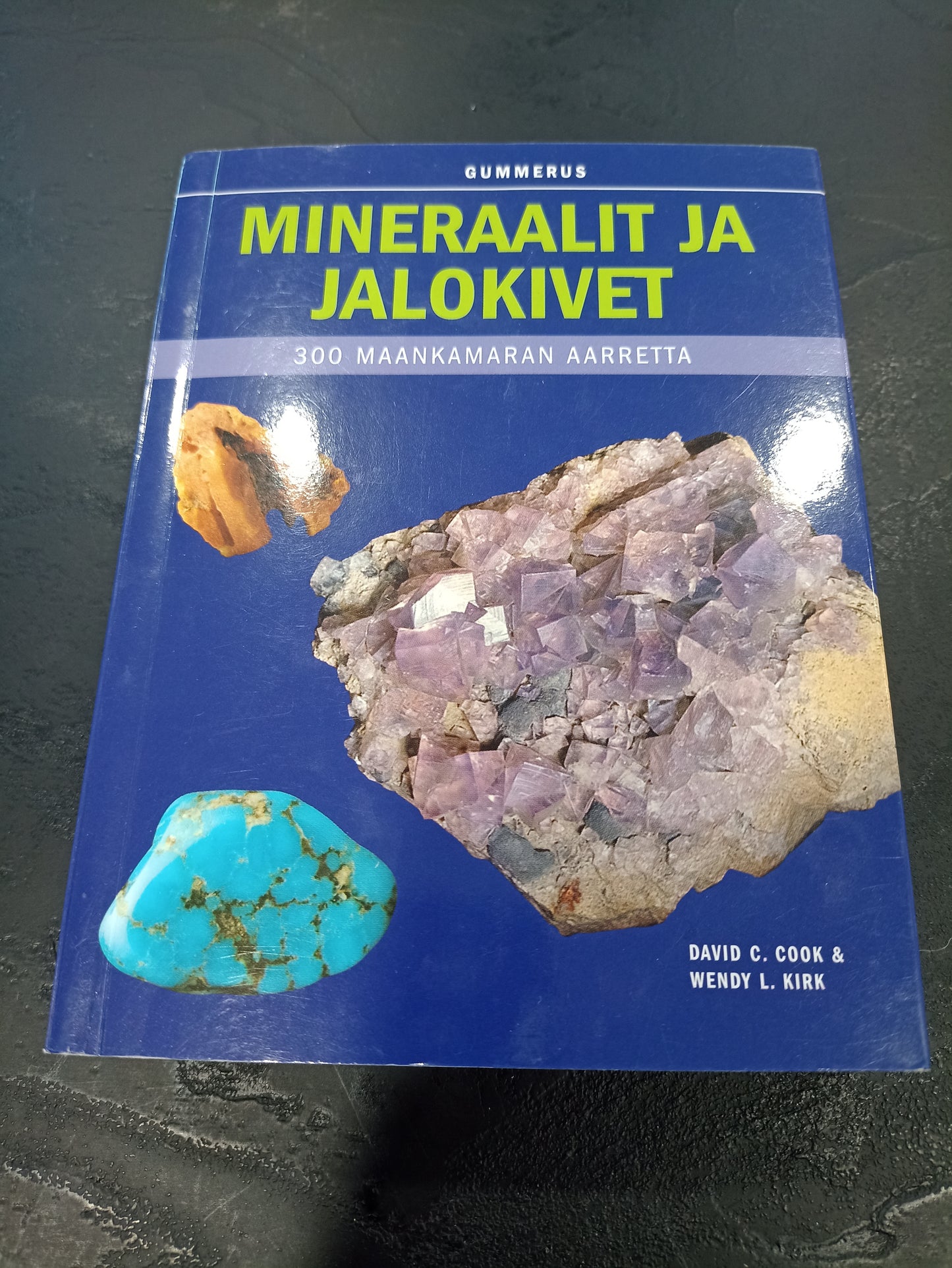 *SECONDHAND* Mineraalit ja Jalokivet -kirja